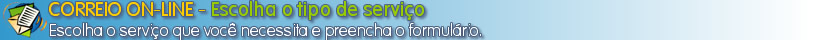 Correio On-line / E-mail